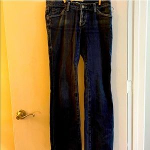 Agave Nectar Classic Straight Mariposa Women’s Blue Jeans. Size 27 Waist